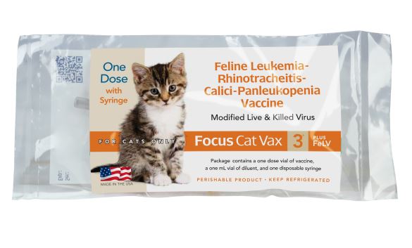 How Does Focus Cat Vax 3 Plus Felv Work