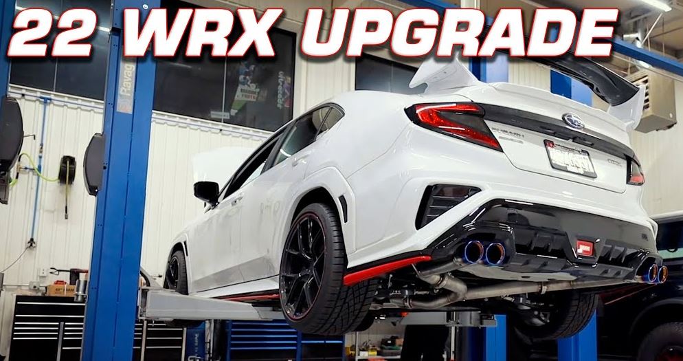 Installation Process of the 2022 WRX Cat Back Exhaust﻿